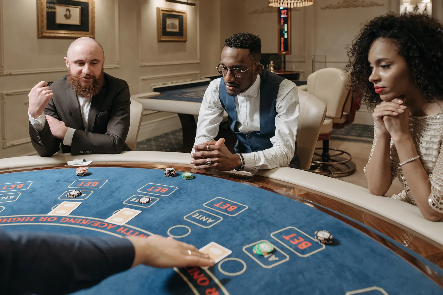 High-limit baccarat salon at Crown Perth