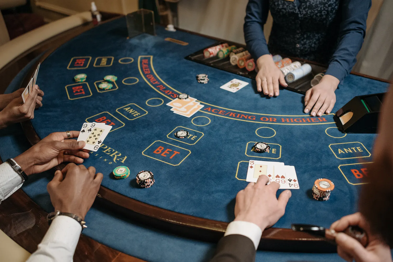 Luxury casino gaming lounge Melbourne
