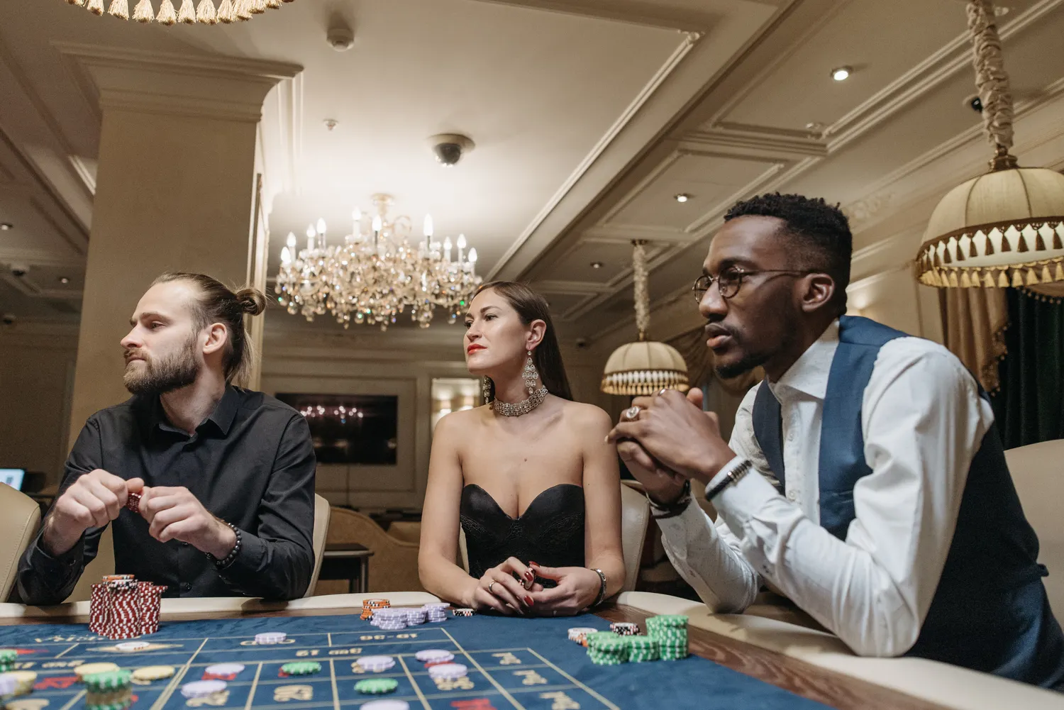 Luxury VIP Casino Salon Interior