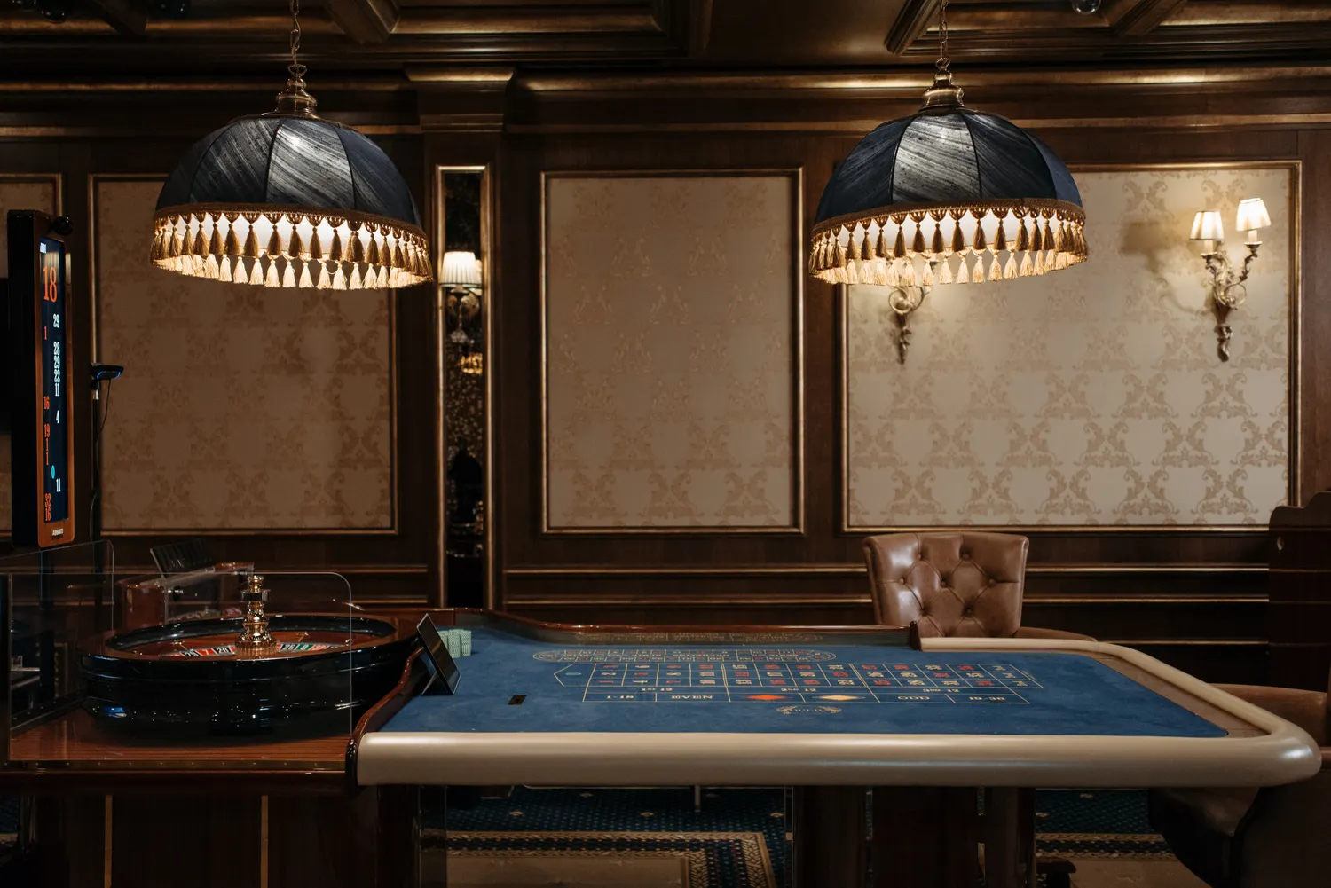 Luxury Casino Table Macro