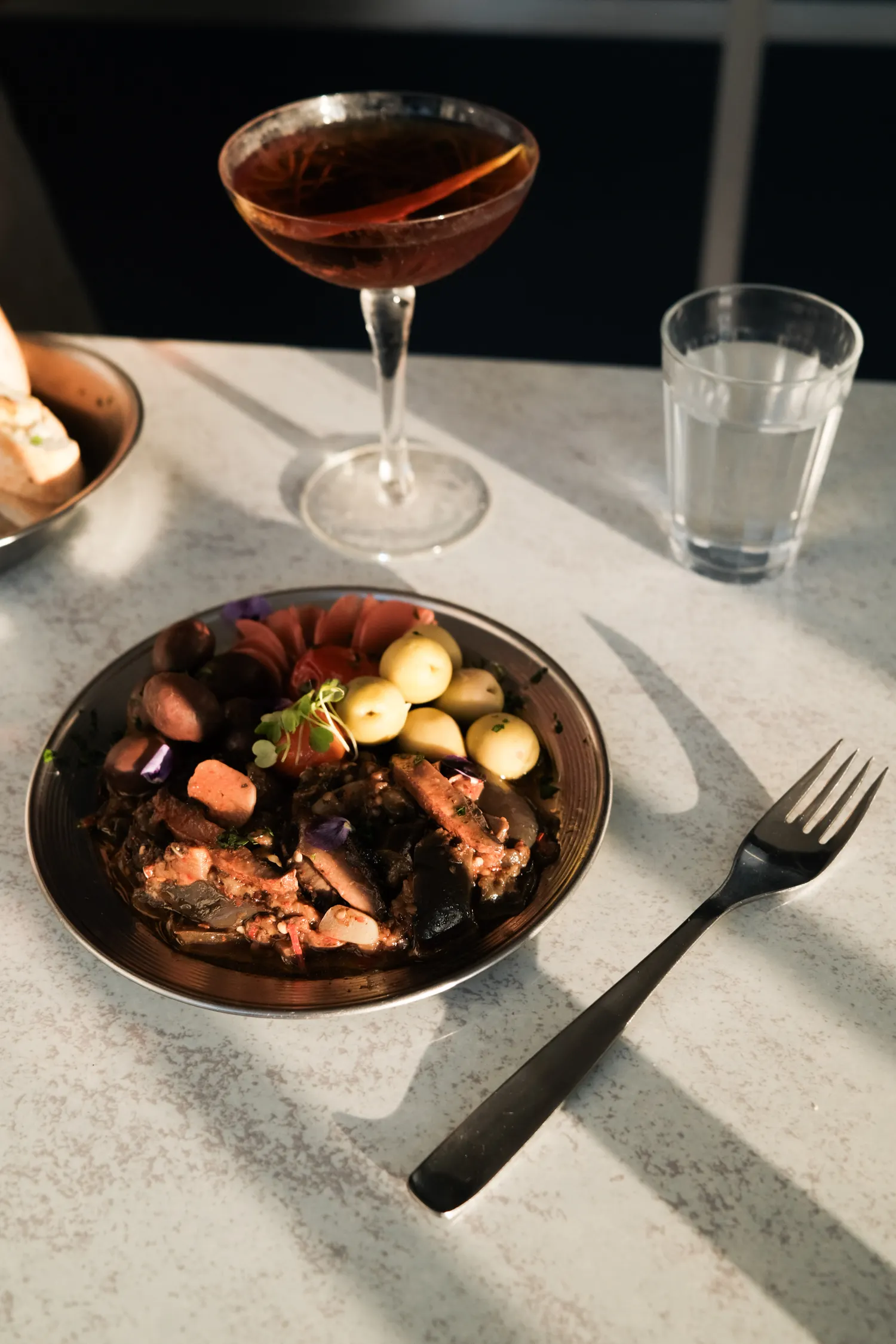 Gourmet Multi-Course Presentation